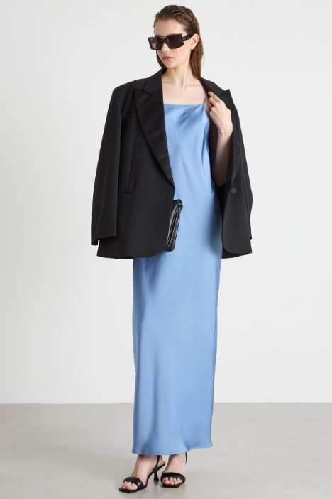 Satin slip dress - Intrend