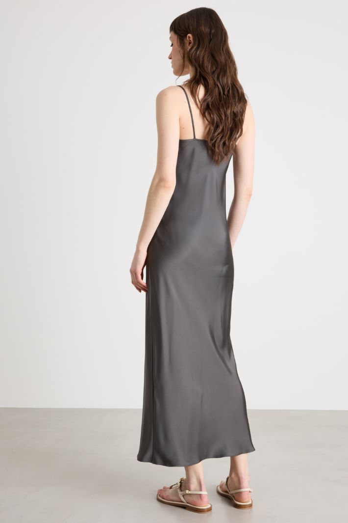 Satin slip dress Intrend - 4