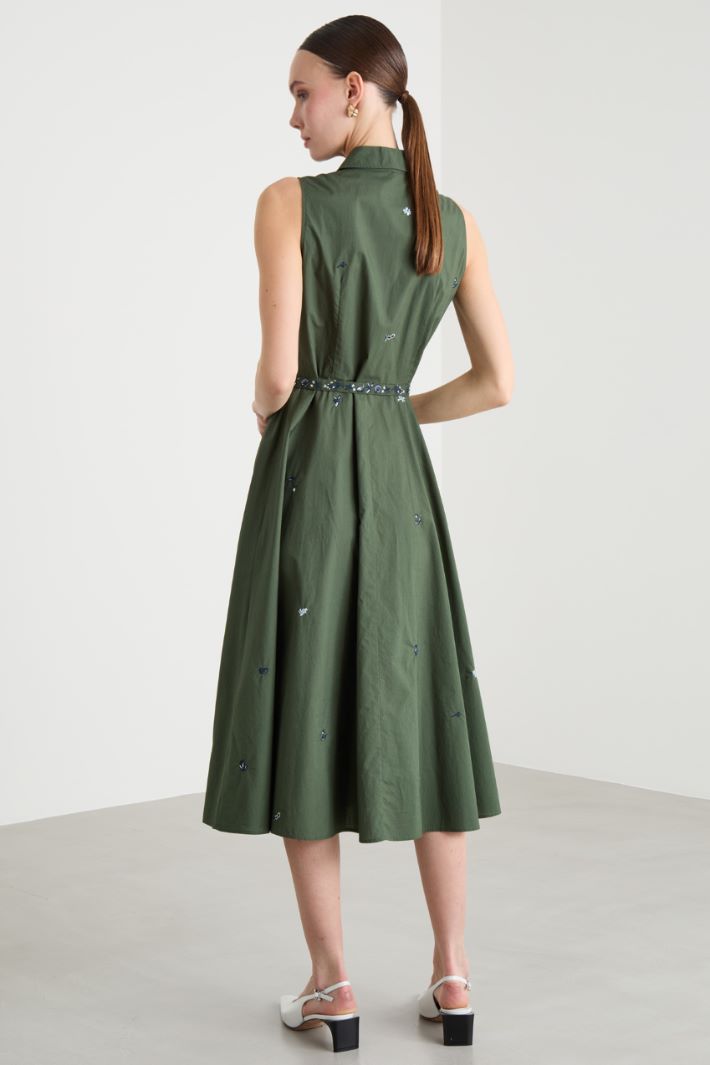 Abito chemisier ricamato Intrend - 4