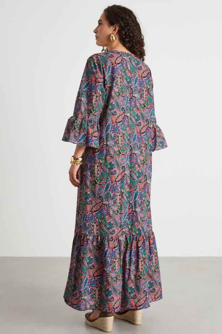 Printed maxi dress Intrend - 4