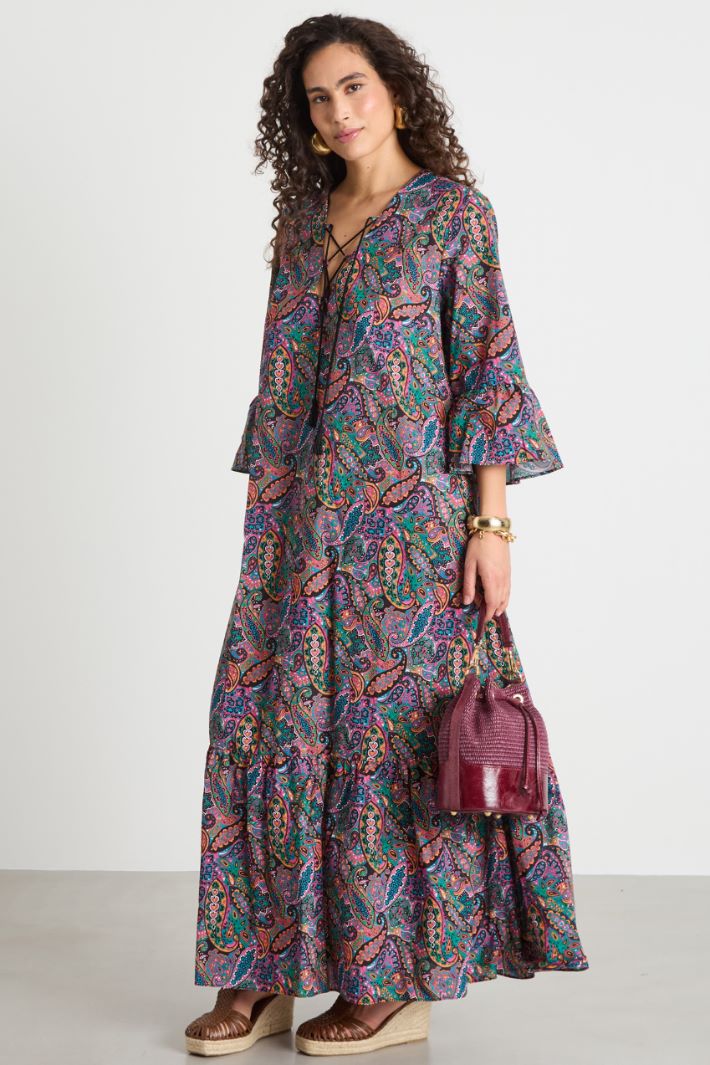 Printed maxi dress Intrend