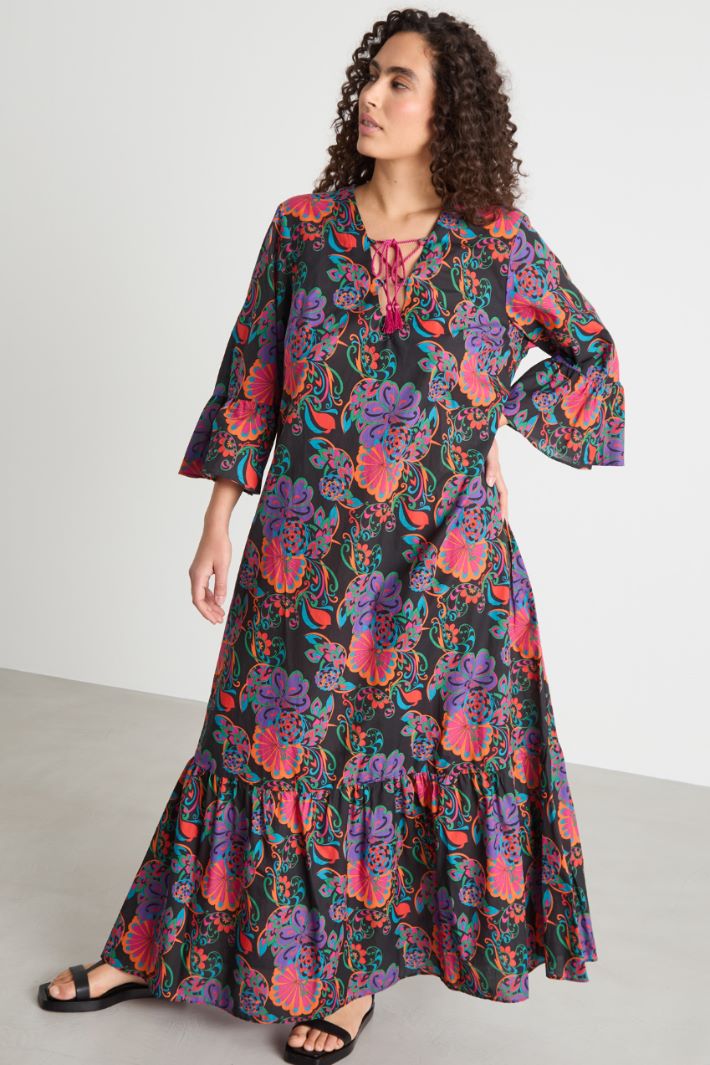 Printed maxi dress Intrend - 2