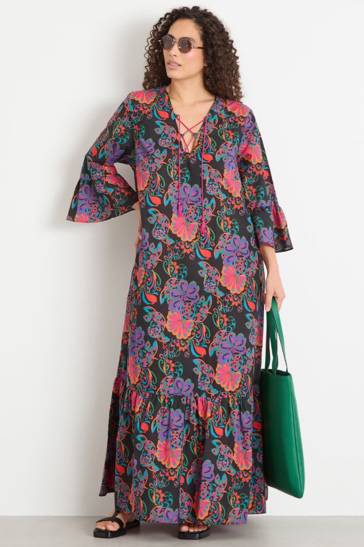 Printed maxi dress Intrend