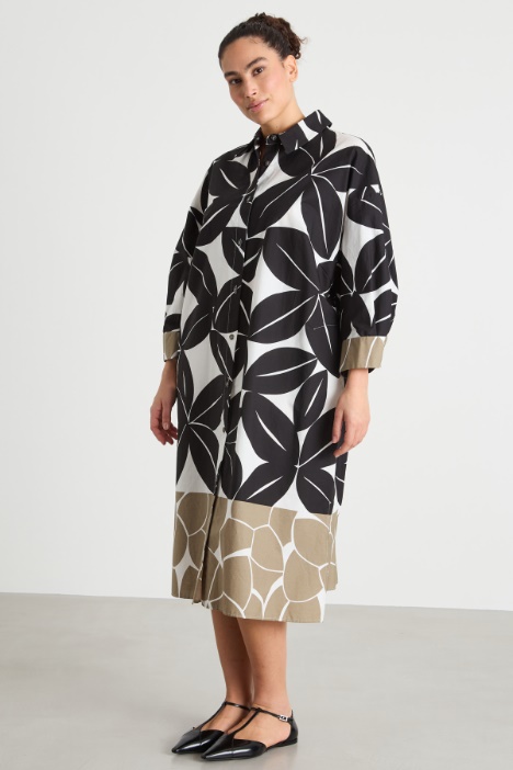 Vestido camisero con bolsillos