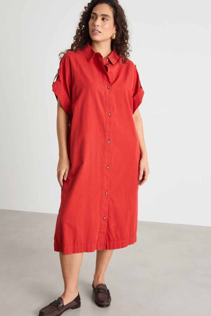 Loose-fit shirt dress Intrend - 2