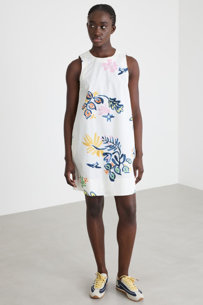 Abito svasato in popeline Intrend - 2