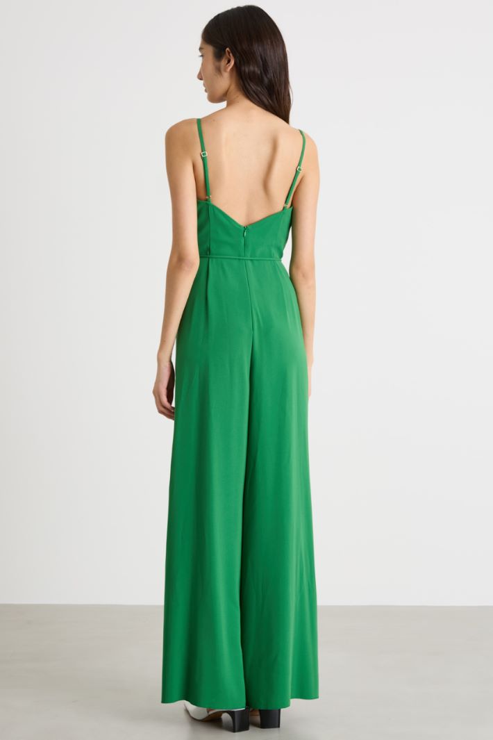 Crepe jumpsuit Intrend - 4