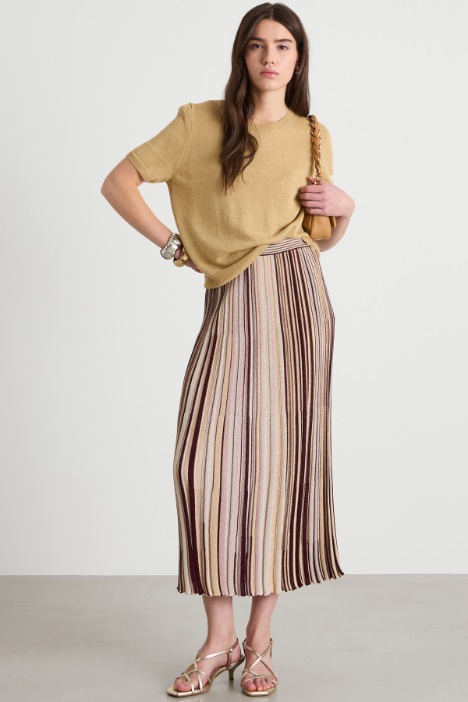 Straight-fit knit skirt Intrend