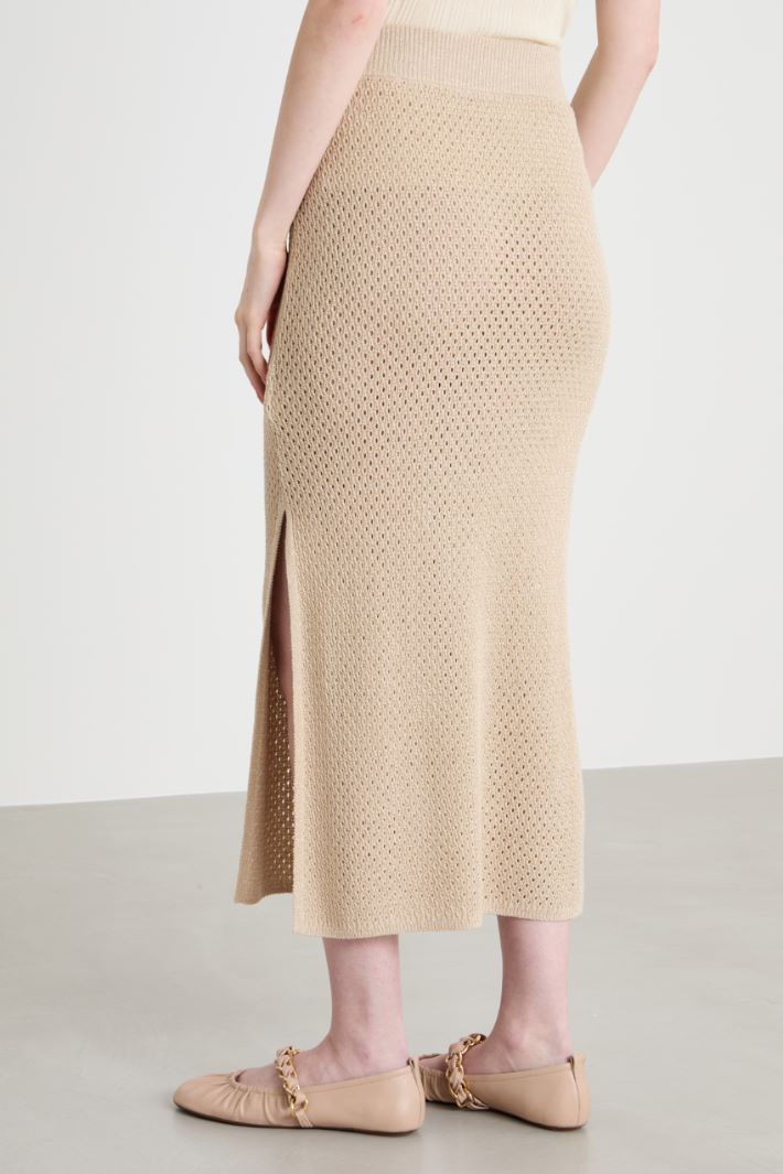 Open-knit skirt Intrend - 4