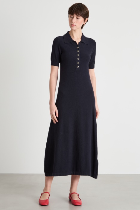 Abito lungo in maglia