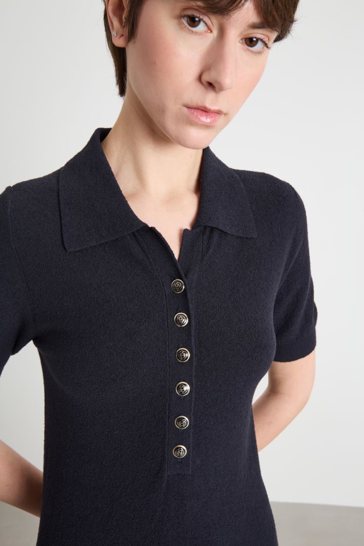 Knitted maxi dress Intrend - 3