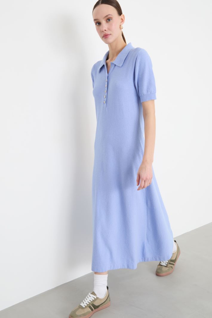Abito lungo in maglia Intrend - 2