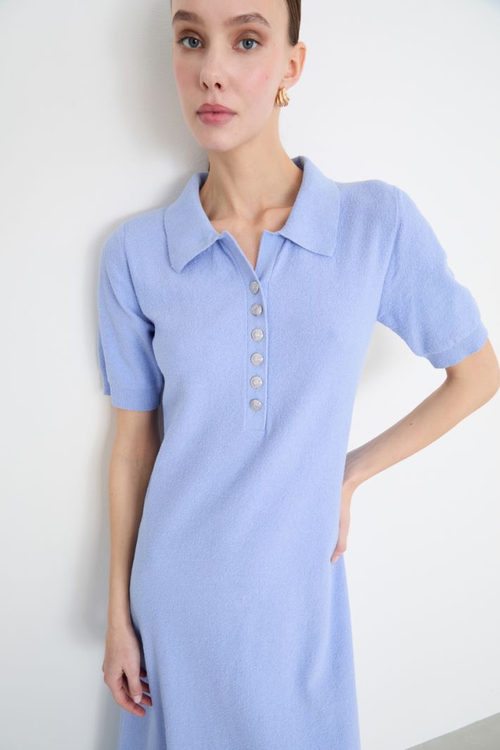 Abito lungo in maglia Intrend - 3