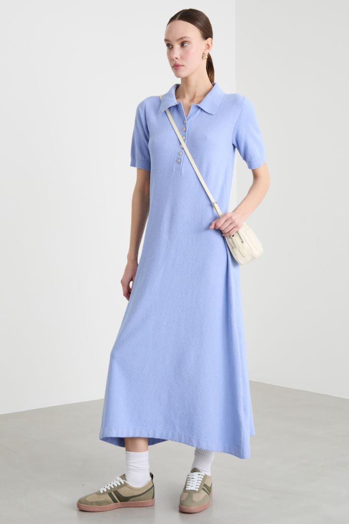 Abito lungo in maglia Intrend