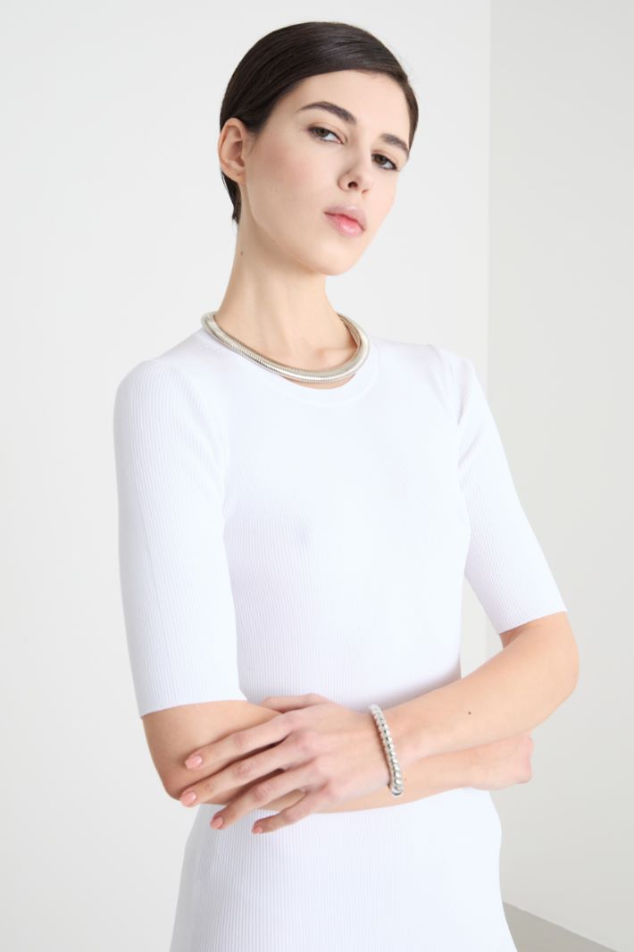 Knit mermaid dress Intrend - 3