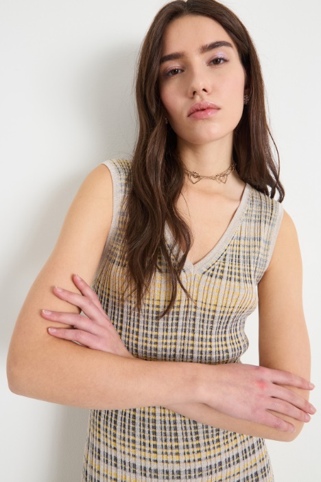 Abito lungo in maglia