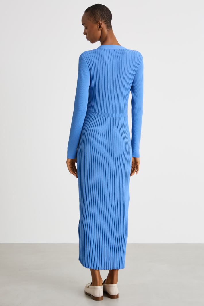 Abito lungo in maglia Intrend - 4