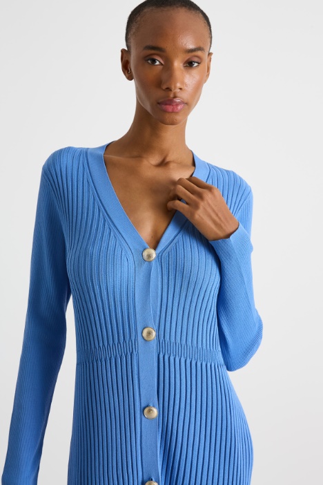 Abito lungo in maglia