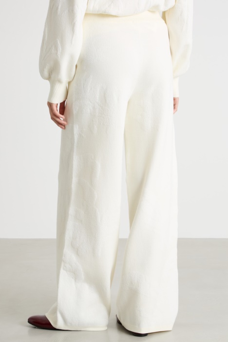 Pantalone jacquard