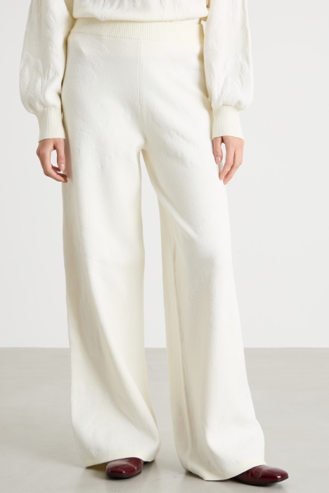 Pantalone jacquard