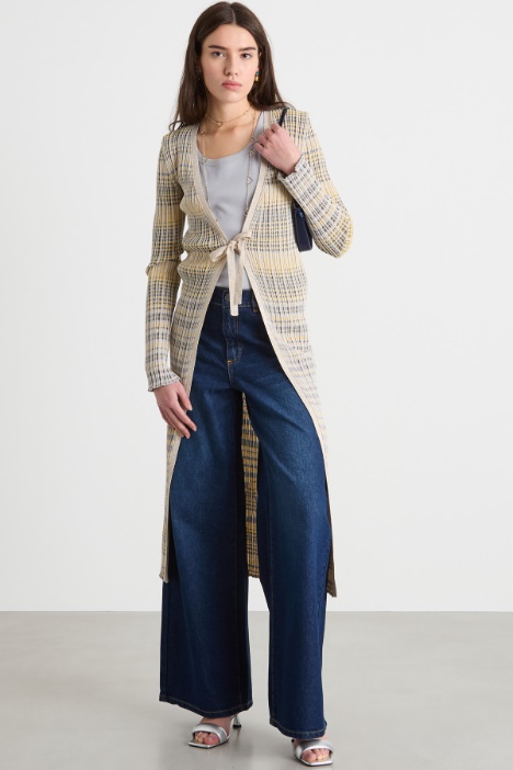 Longline fitted cardigan Intrend