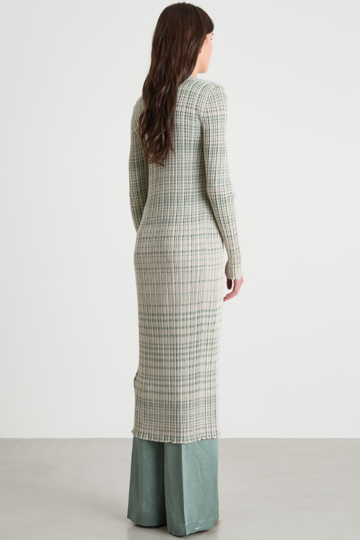 Longline fitted cardigan Intrend - 4