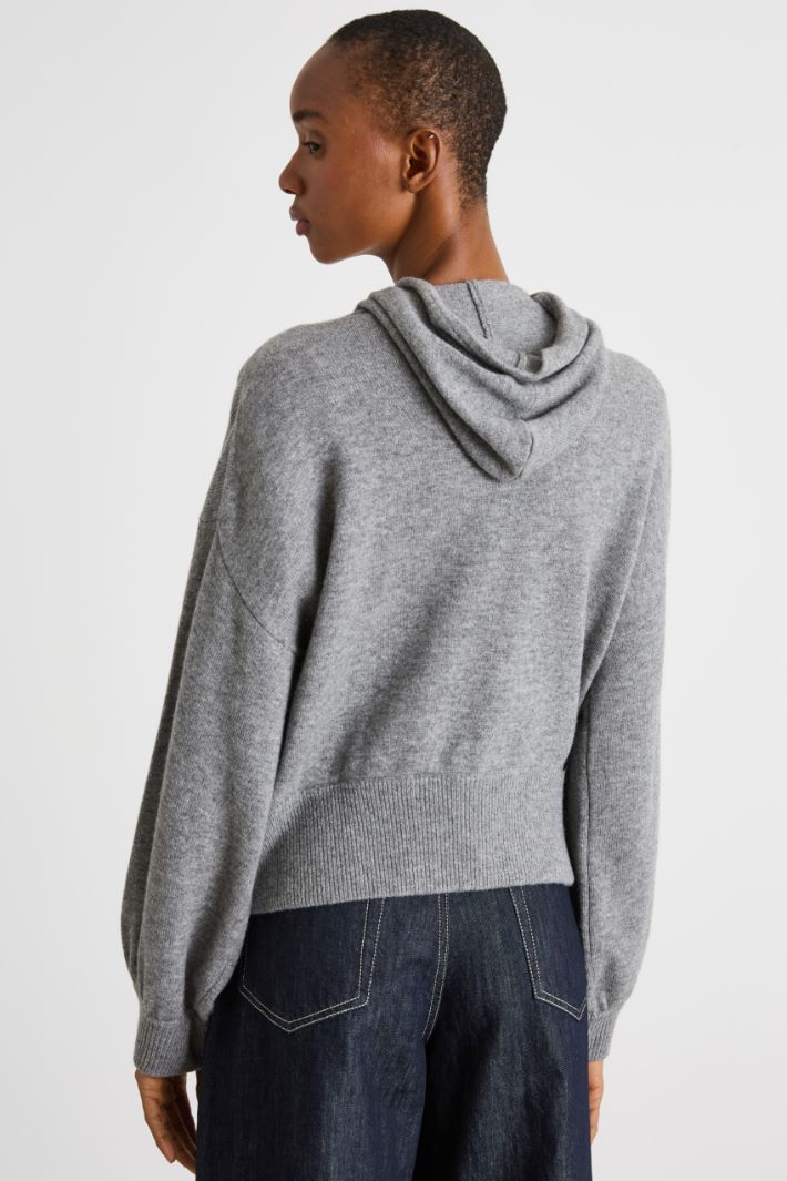 Hooded cardigan Intrend - 4