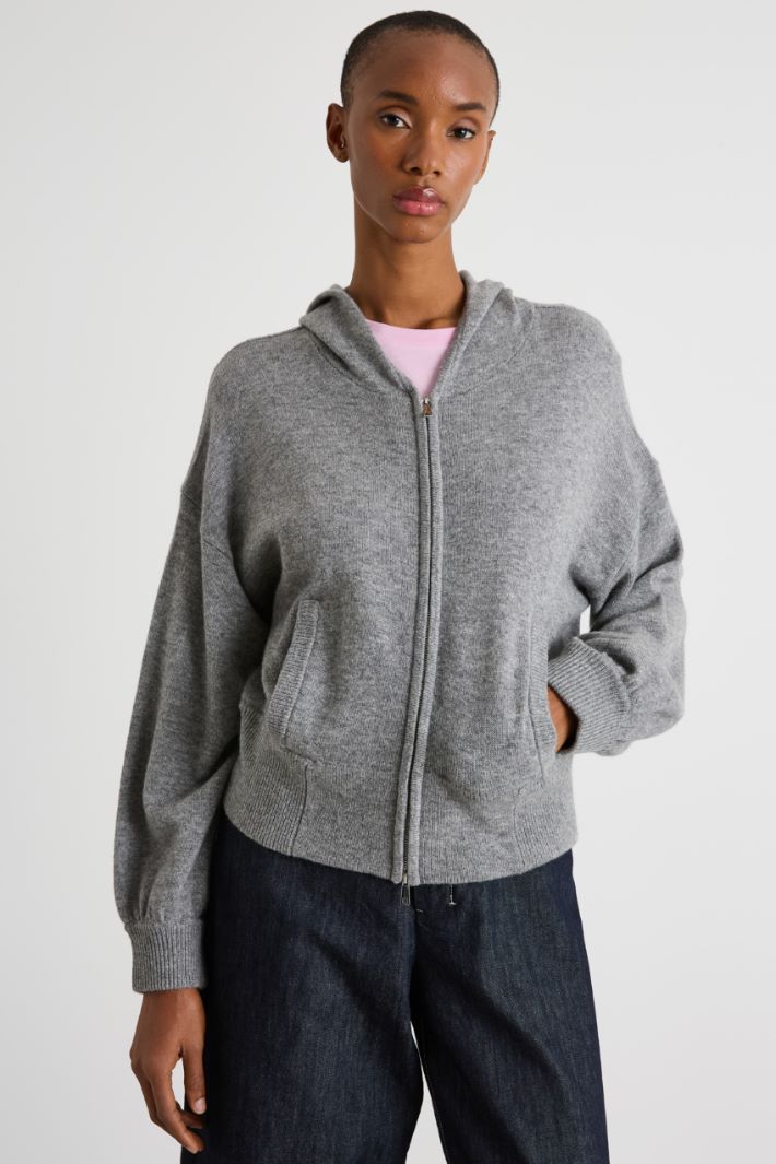 Hooded cardigan Intrend - 2