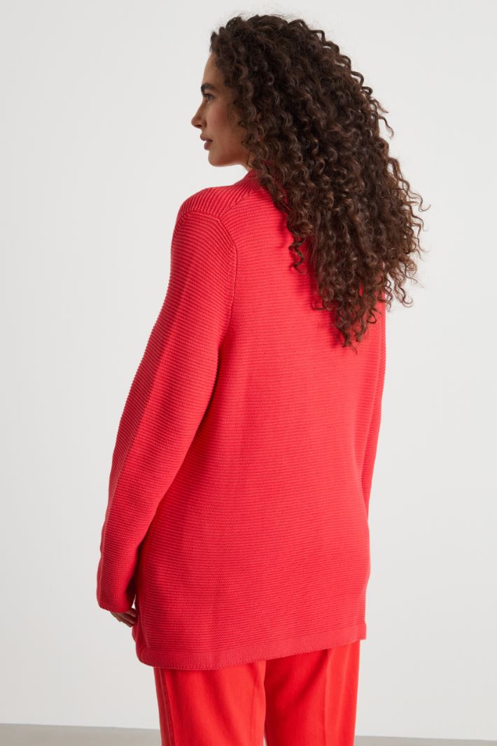 Lapel cardigan Intrend - 4