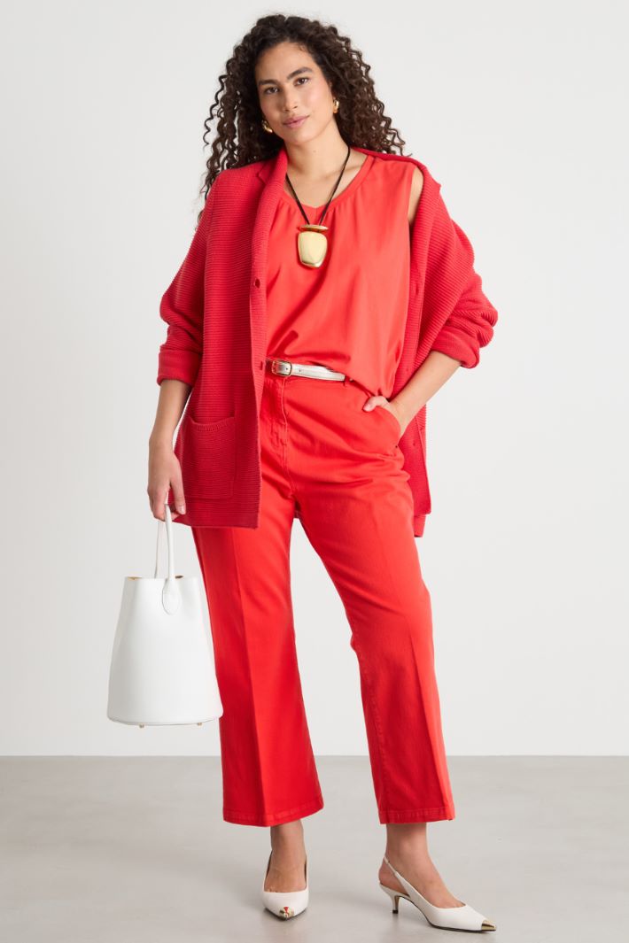 Lapel cardigan Intrend