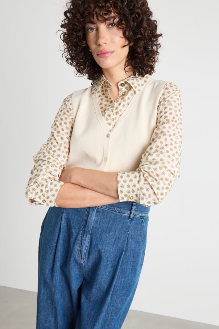 Knitted waistcoat Intrend - 2