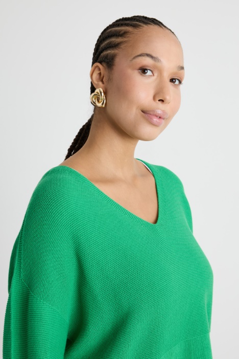 Maglia con scollo a V