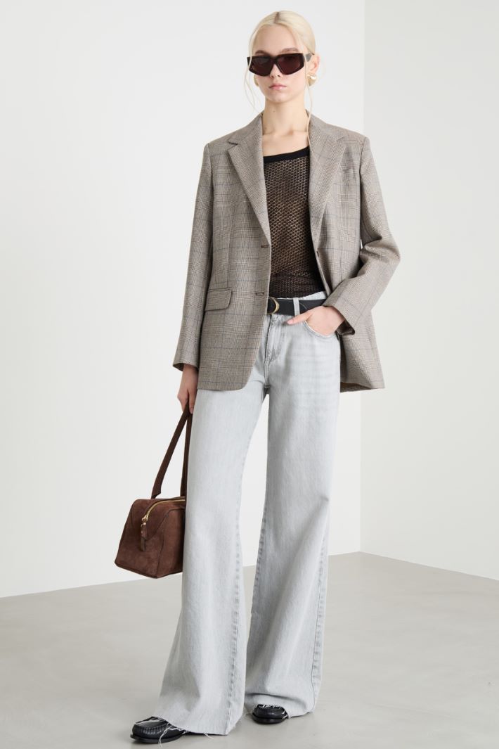 Canotta leggera con punto traforato Intrend