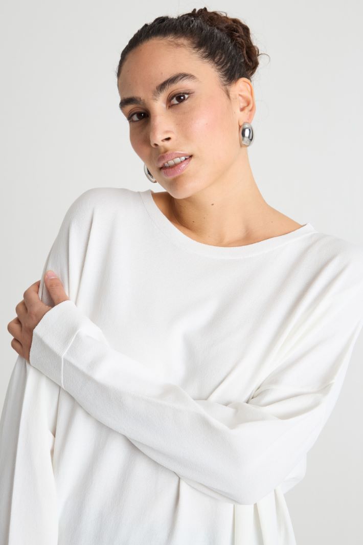 Oversized jumper with side slits Intrend - 3