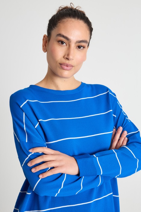 Jersey oversize con aberturas laterales