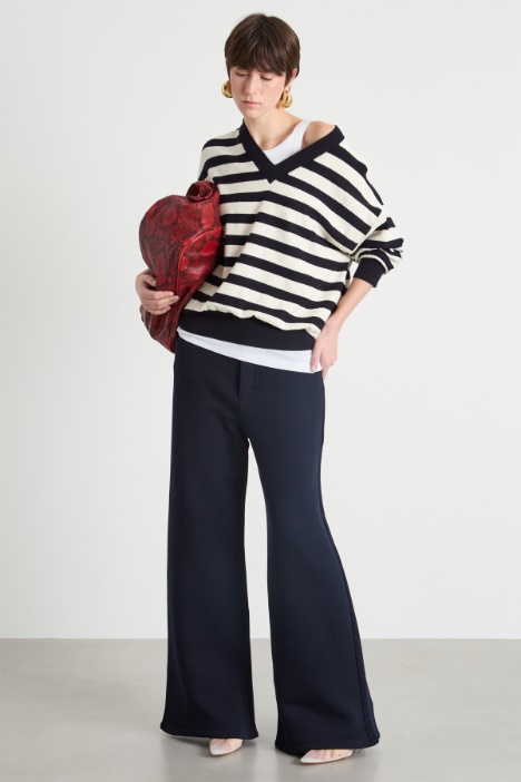 Relaxed-fit bouclé jumper Intrend