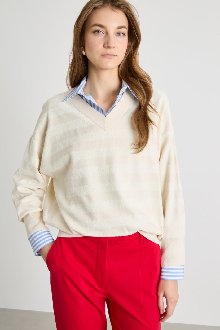 Maglia morbida bouclé Intrend - 2