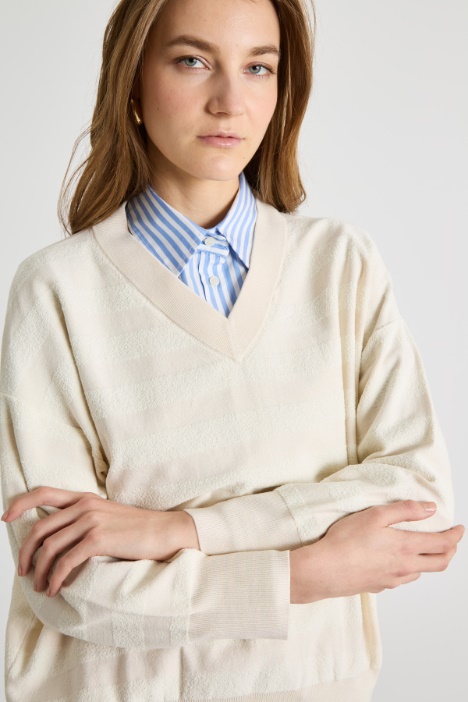 Maglia morbida bouclé