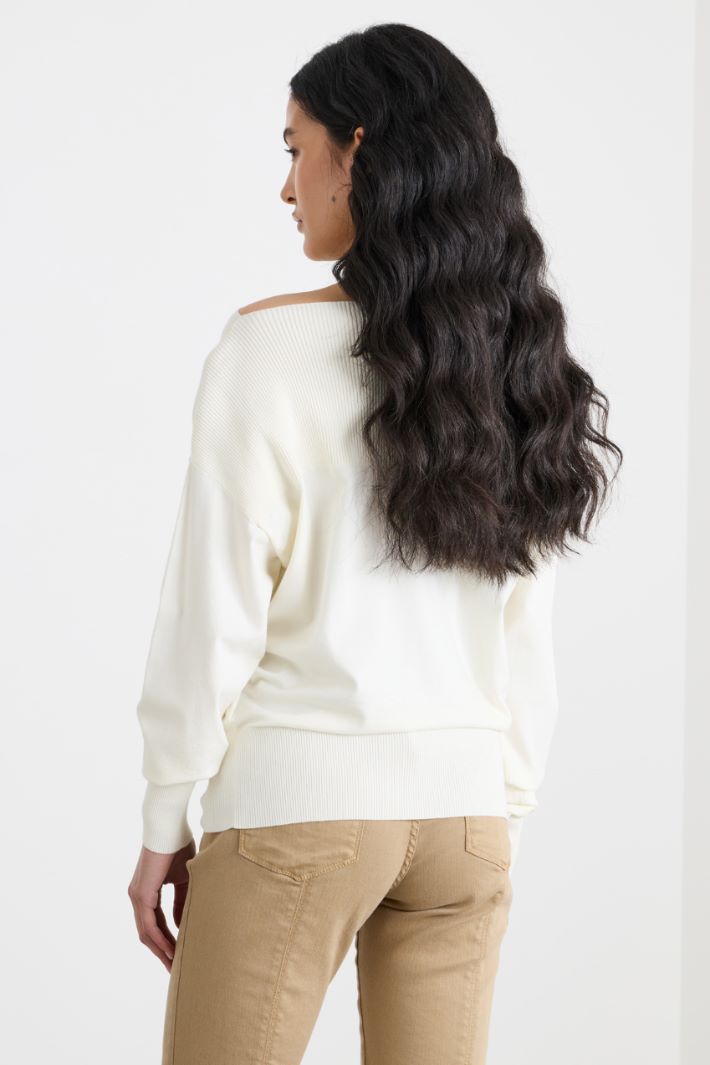 Boat neck jumper Intrend - 4