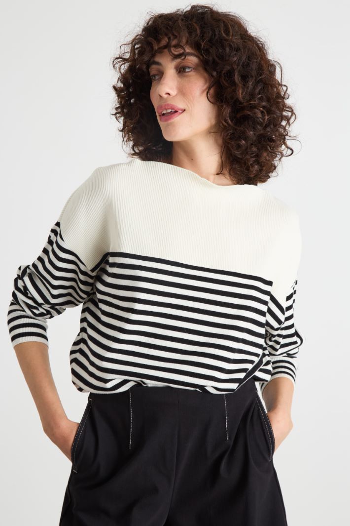 Boat neck jumper Intrend - 2