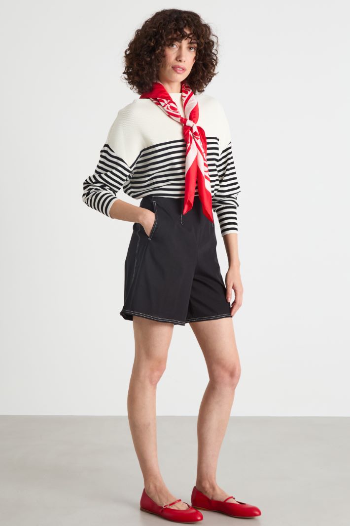 Boat neck jumper Intrend