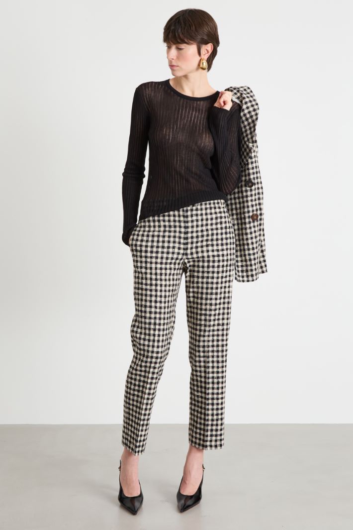 Lightweight rib-knit jumper Intrend