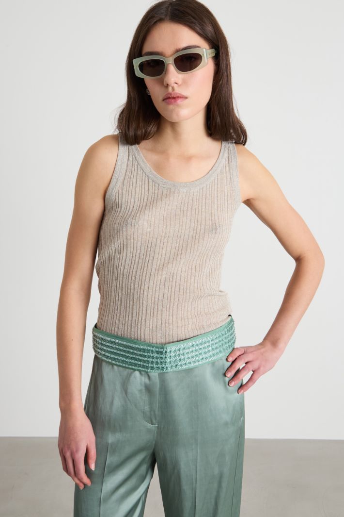 Slim-fit vest top Intrend - 2