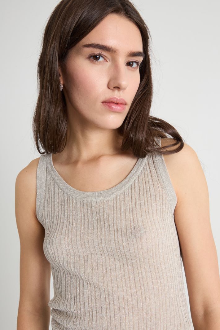 Slim-fit vest top Intrend - 3