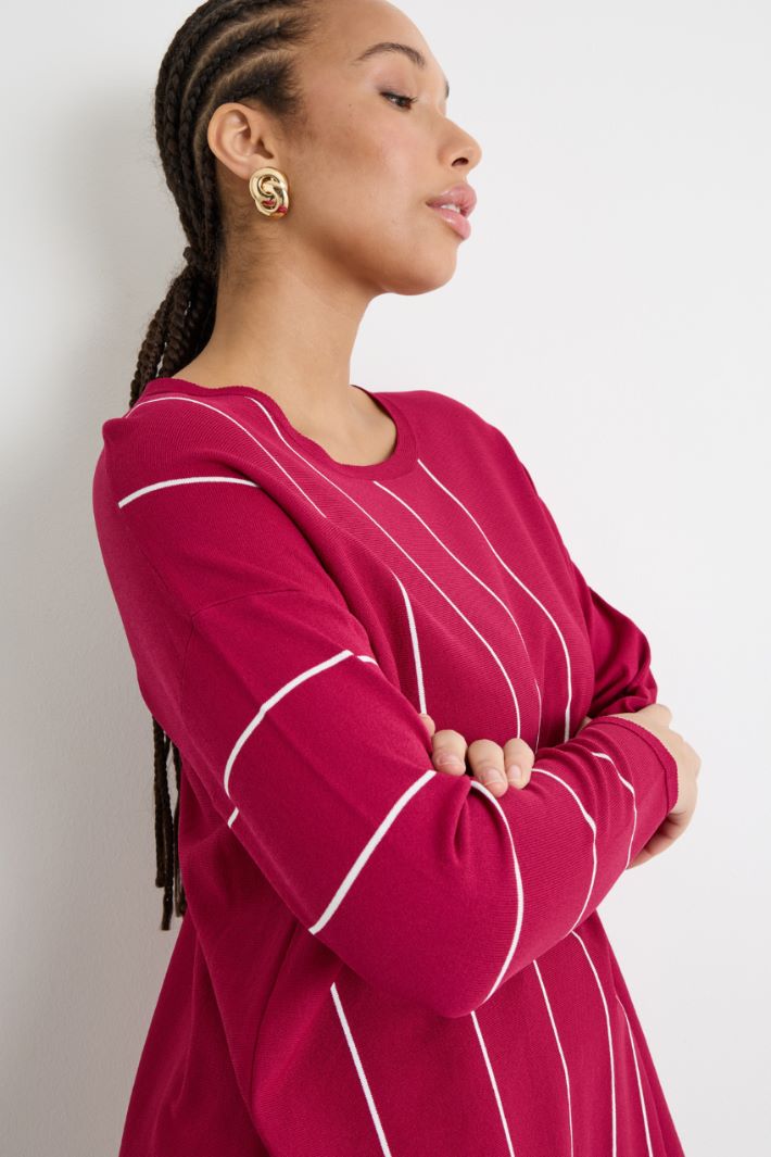 Stretch-Viscose Jumper Intrend - 3