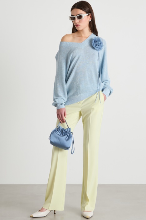 Maglia ampia laminata Intrend