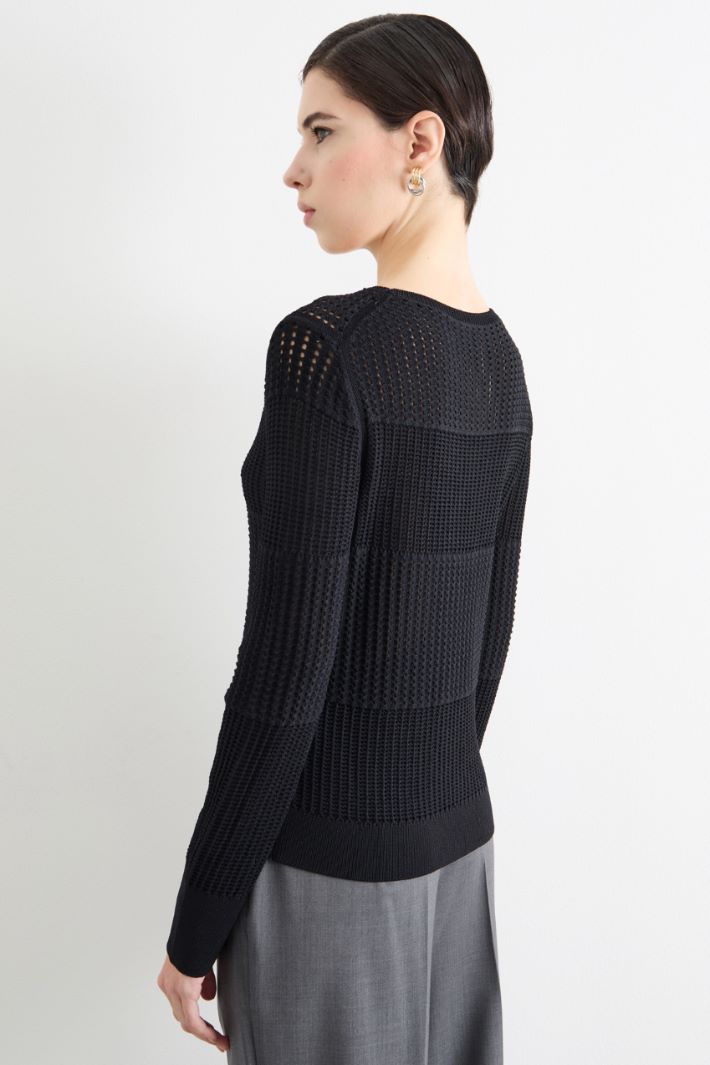 Open-knit jumper Intrend - 4