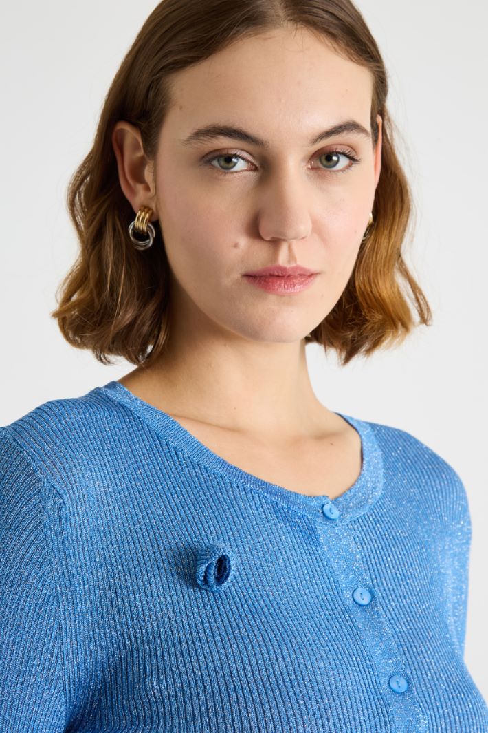 Maglia serafino laminata Intrend - 3