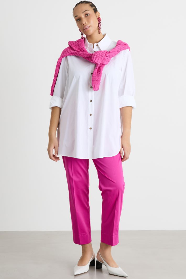 Boxy open-knit jumper Intrend