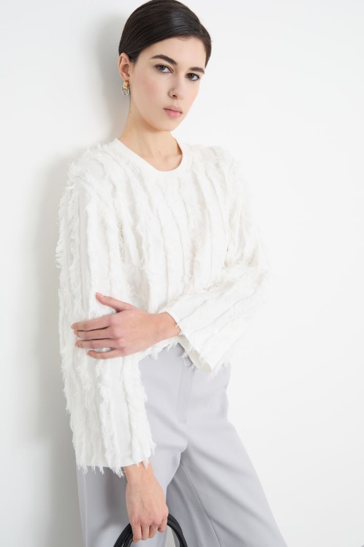 Fringed jumper Intrend - 3